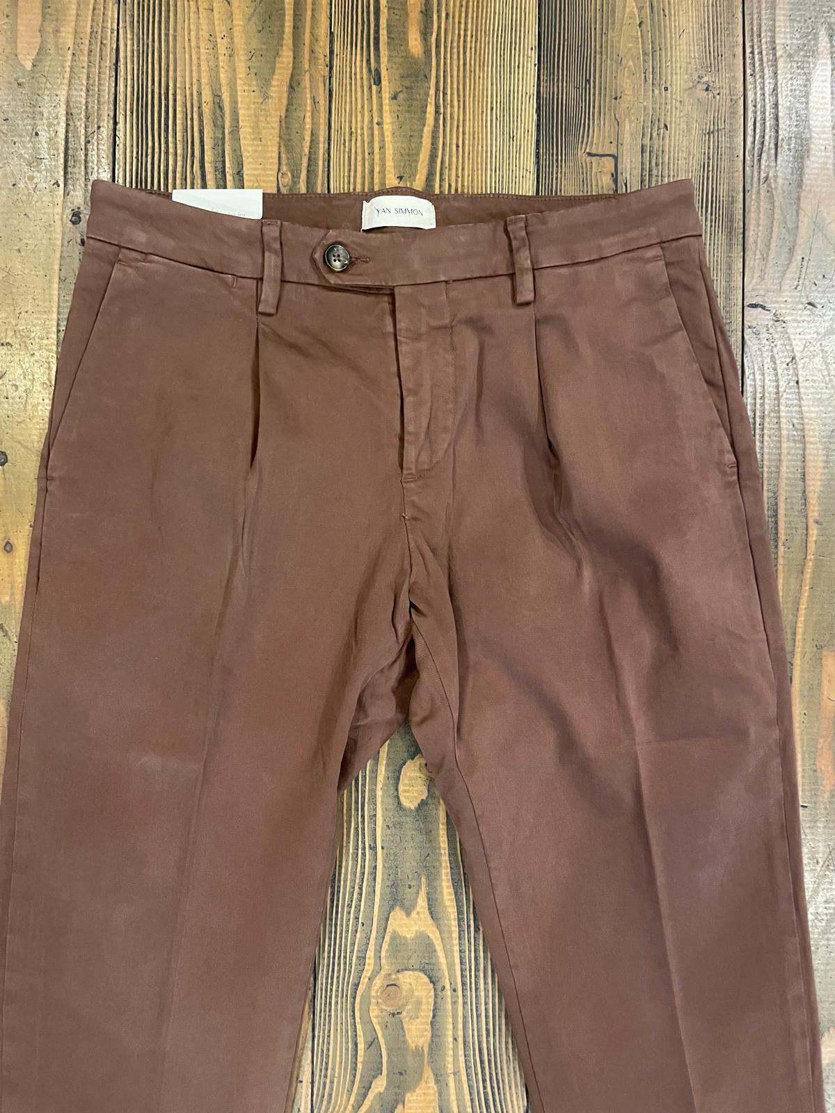 PANTALONI YAN SIMMON Modello FRIEND AI24T337F - Caffè