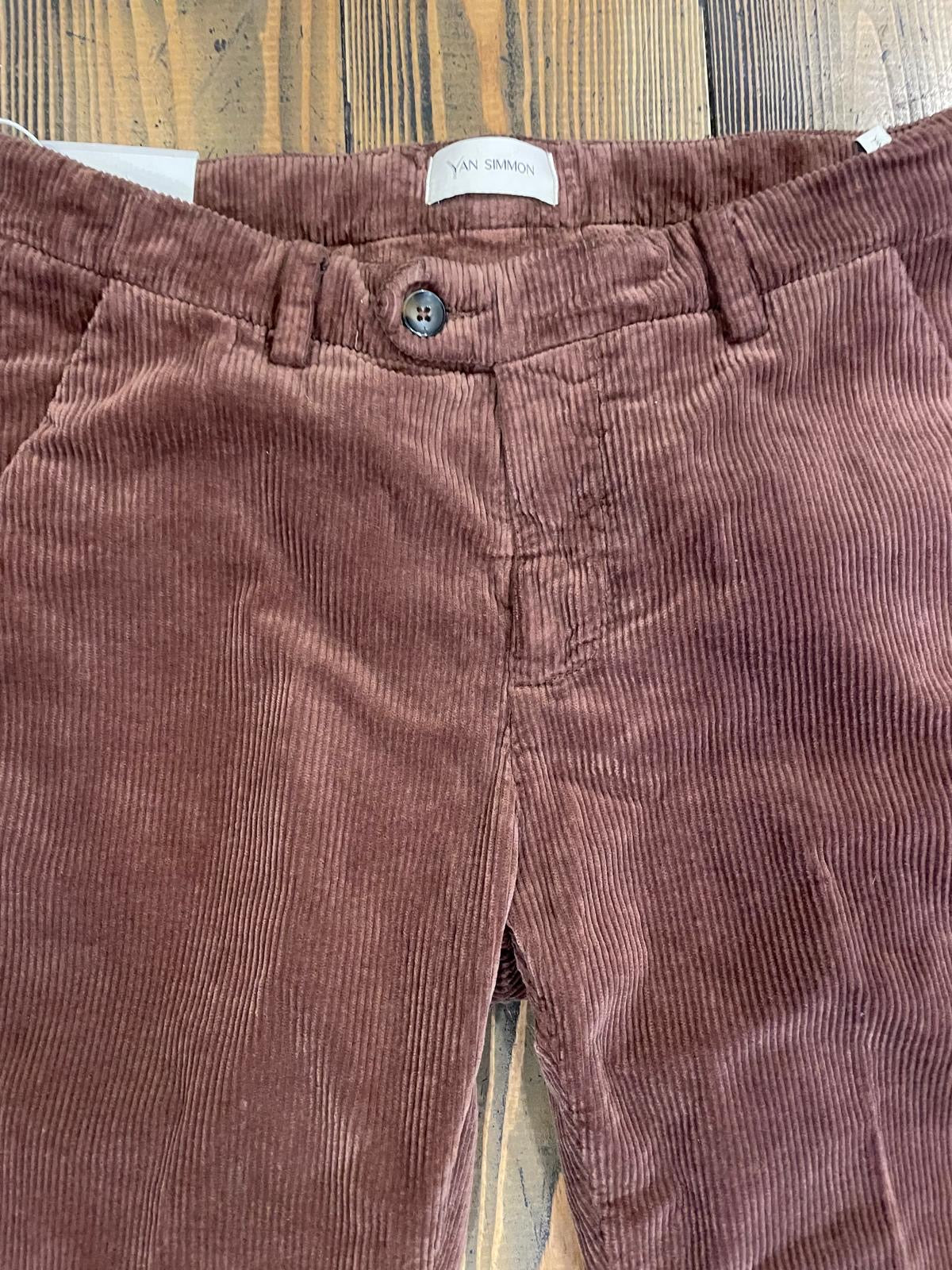 PANTALONI YAN SIMMON Modello WORLD AI24T510W - Caffè