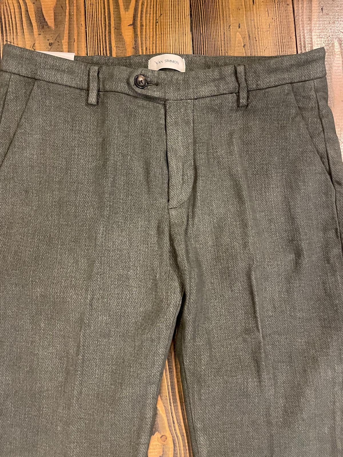 PANTALONI YAN SIMMON Modello WORLD AI24T649W - Verde Militare