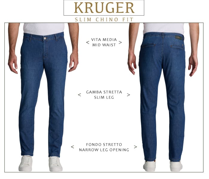 Pont Denim Kruger Chino Slim ST38