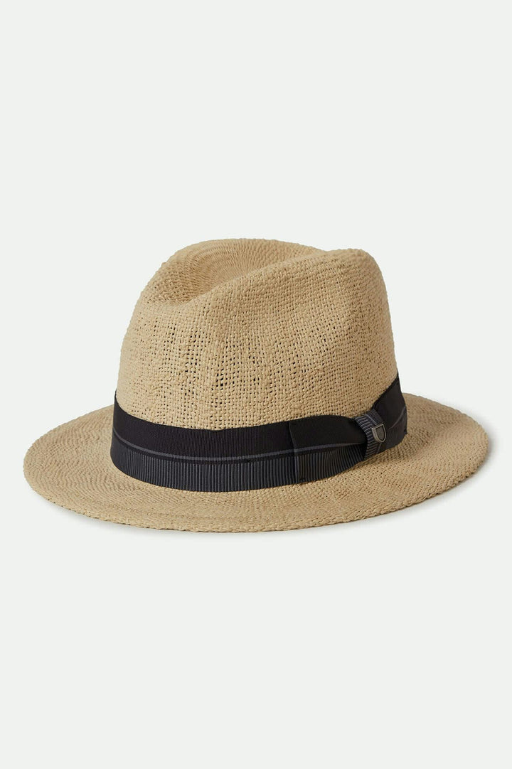 Brixton Roma Straw Fedora