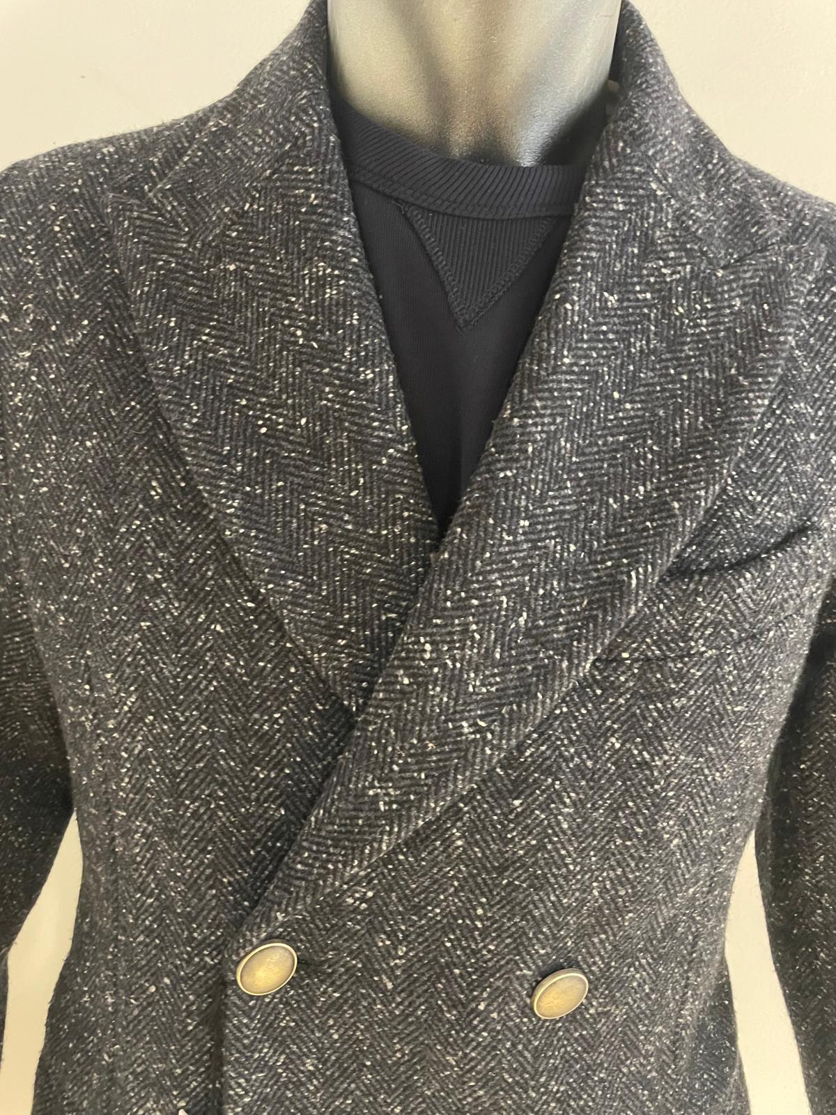 FRONT STREET 8 MAN DOUBLE BREASTED RESCA COAT