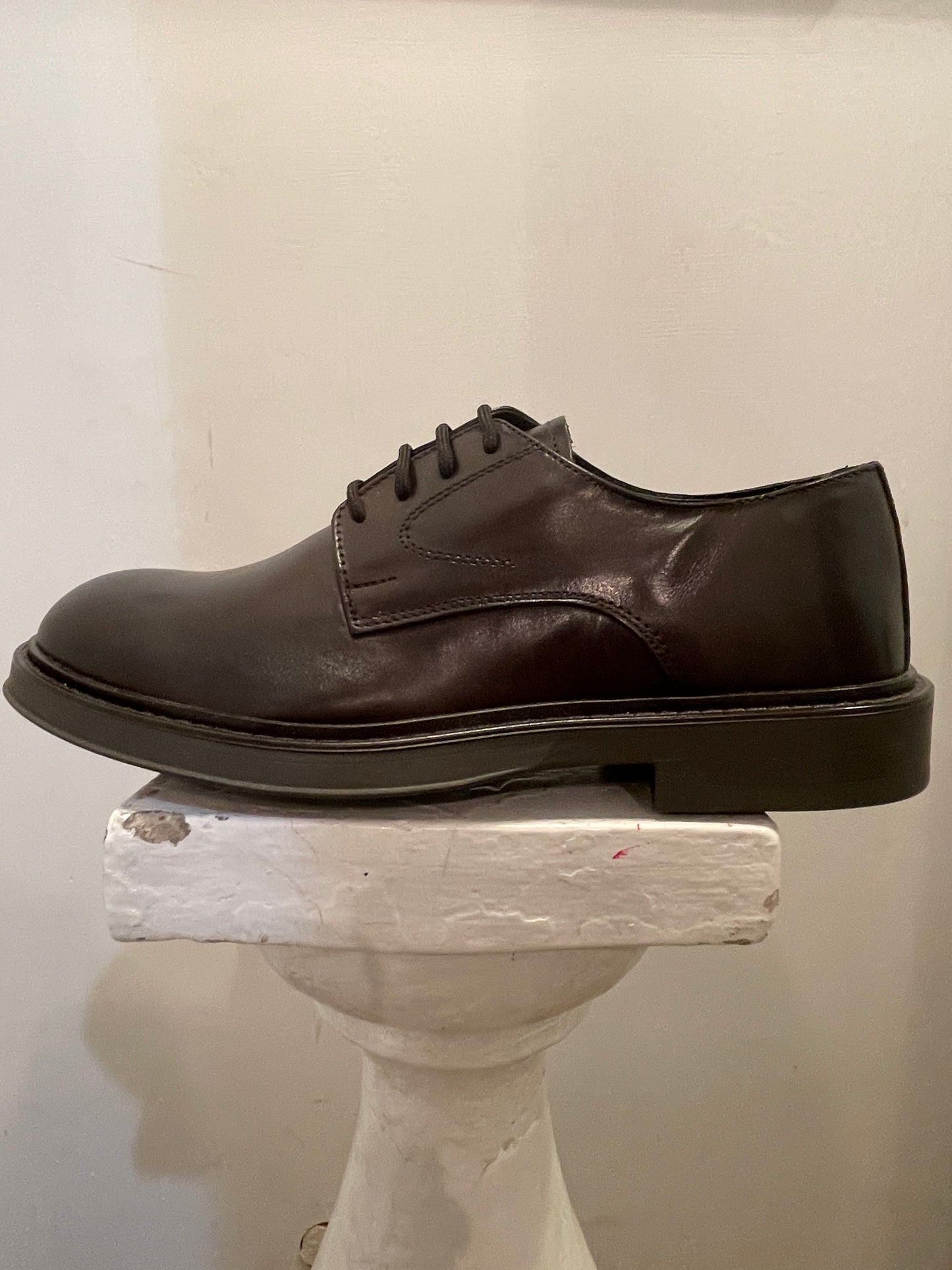 AG TREND Stringata derby vitello testa di moro SH55 AI24