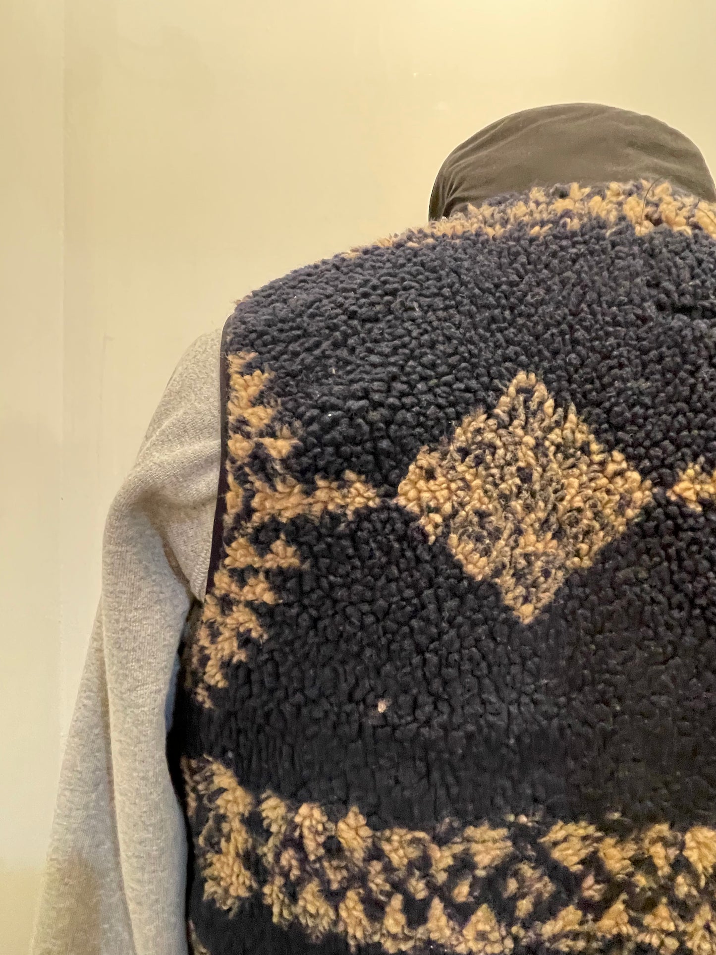 TOOCO Vest Sherpa Maya Navy Pile