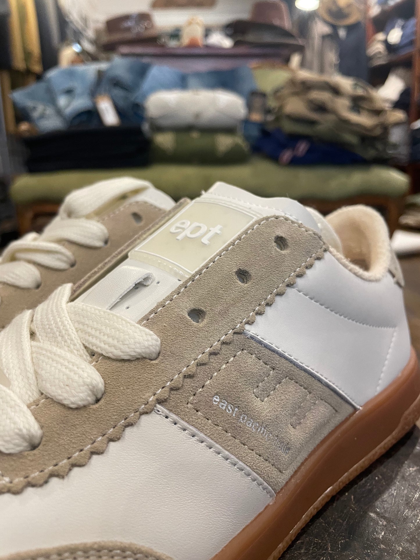 SCARPE EPT East Pacific Trade Modello Santos Colore Beige/White