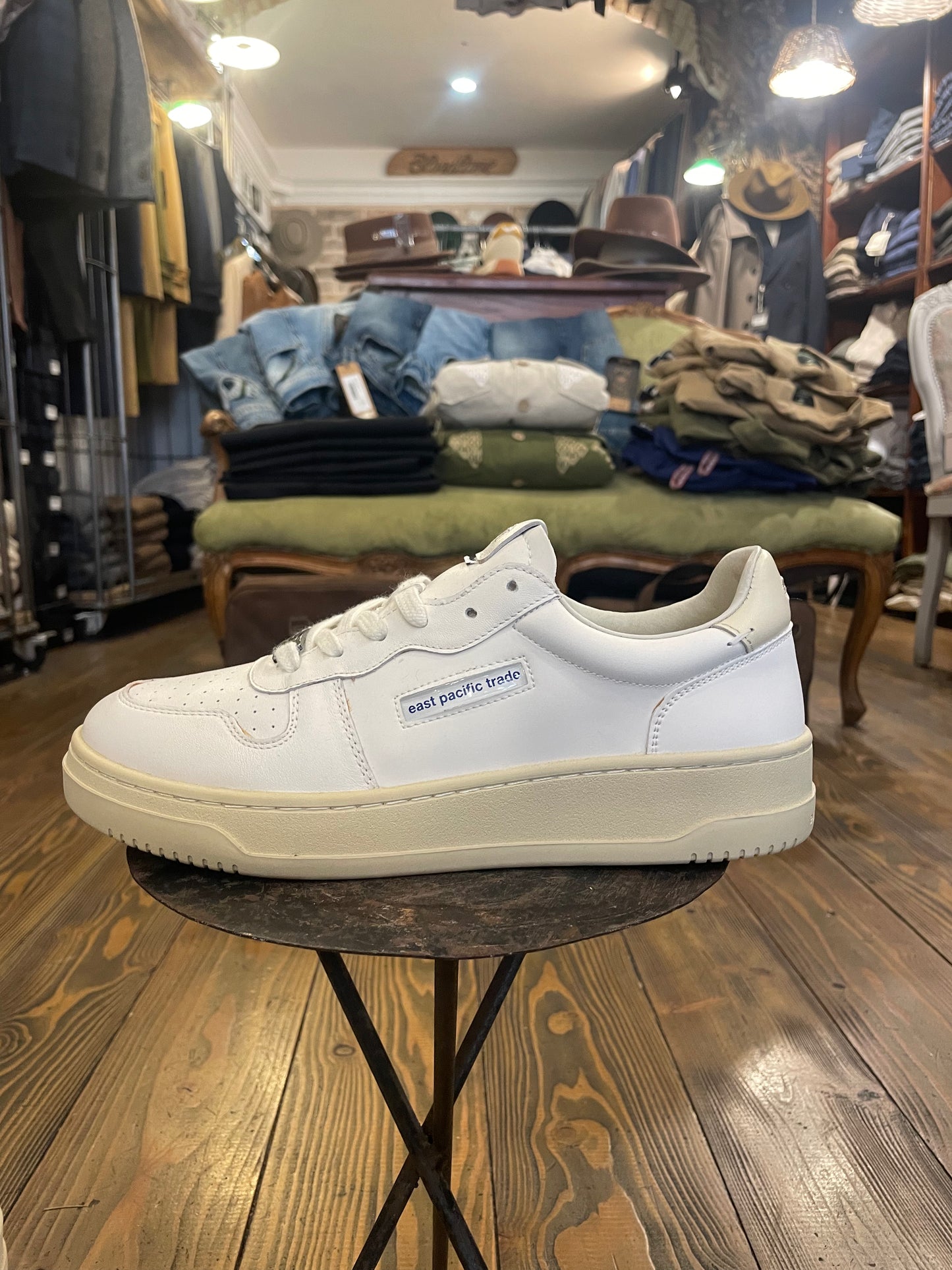 Sneakers EPT East Pacific Trade Modello Court Colore Off White