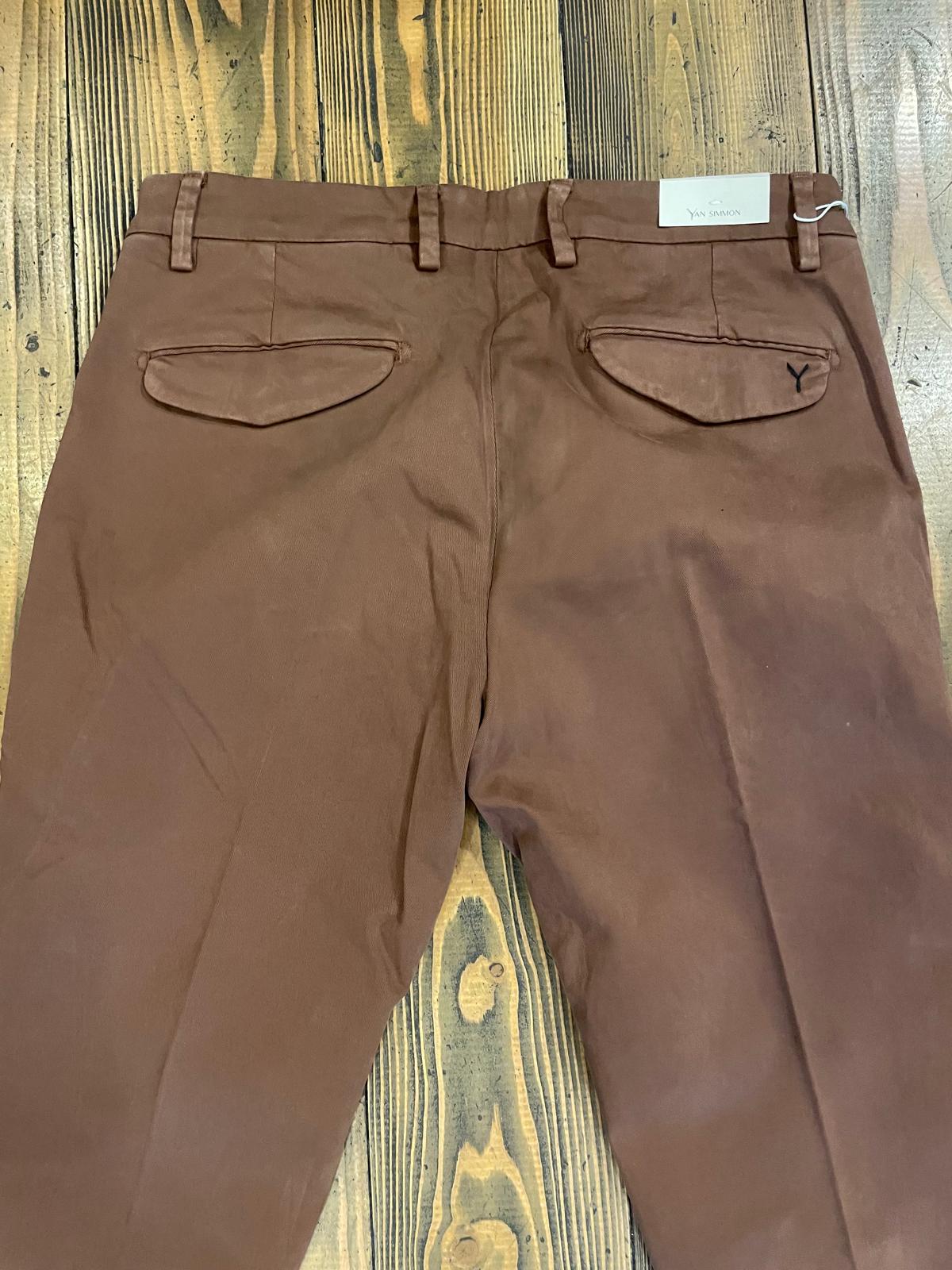 PANTALONI YAN SIMMON Modello FRIEND AI24T337F - Caffè