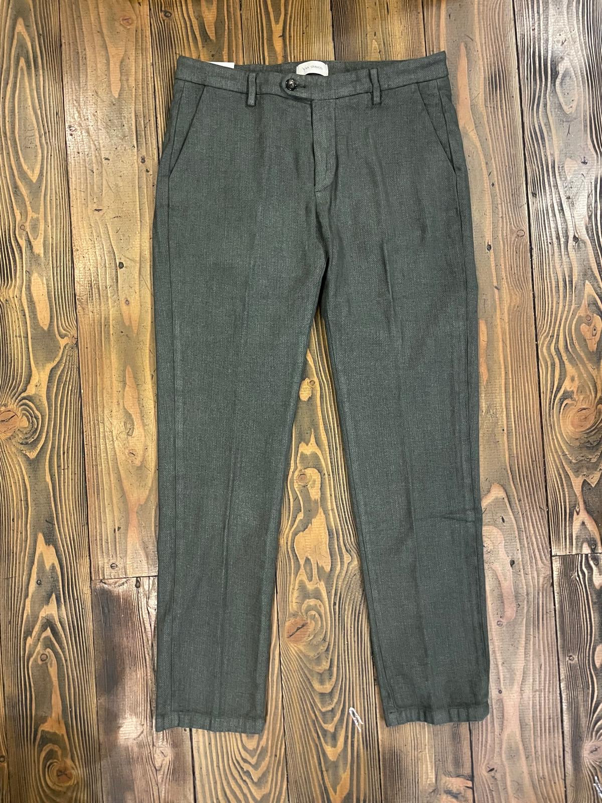 PANTALONI YAN SIMMON Modello WORLD AI24T649W - Verde Militare