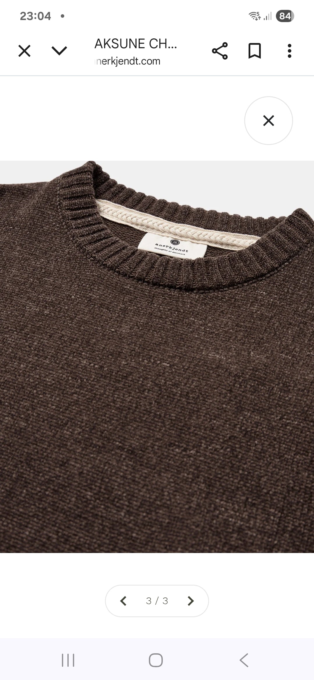 MAGLIONE ANERKJENDT AKSUNE MARRONE