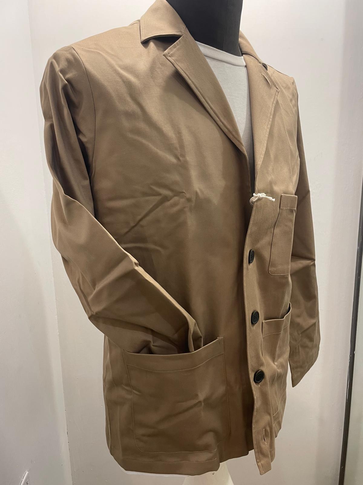 GIACCA CAMICIA GMF COLOR TORTORA SG236
