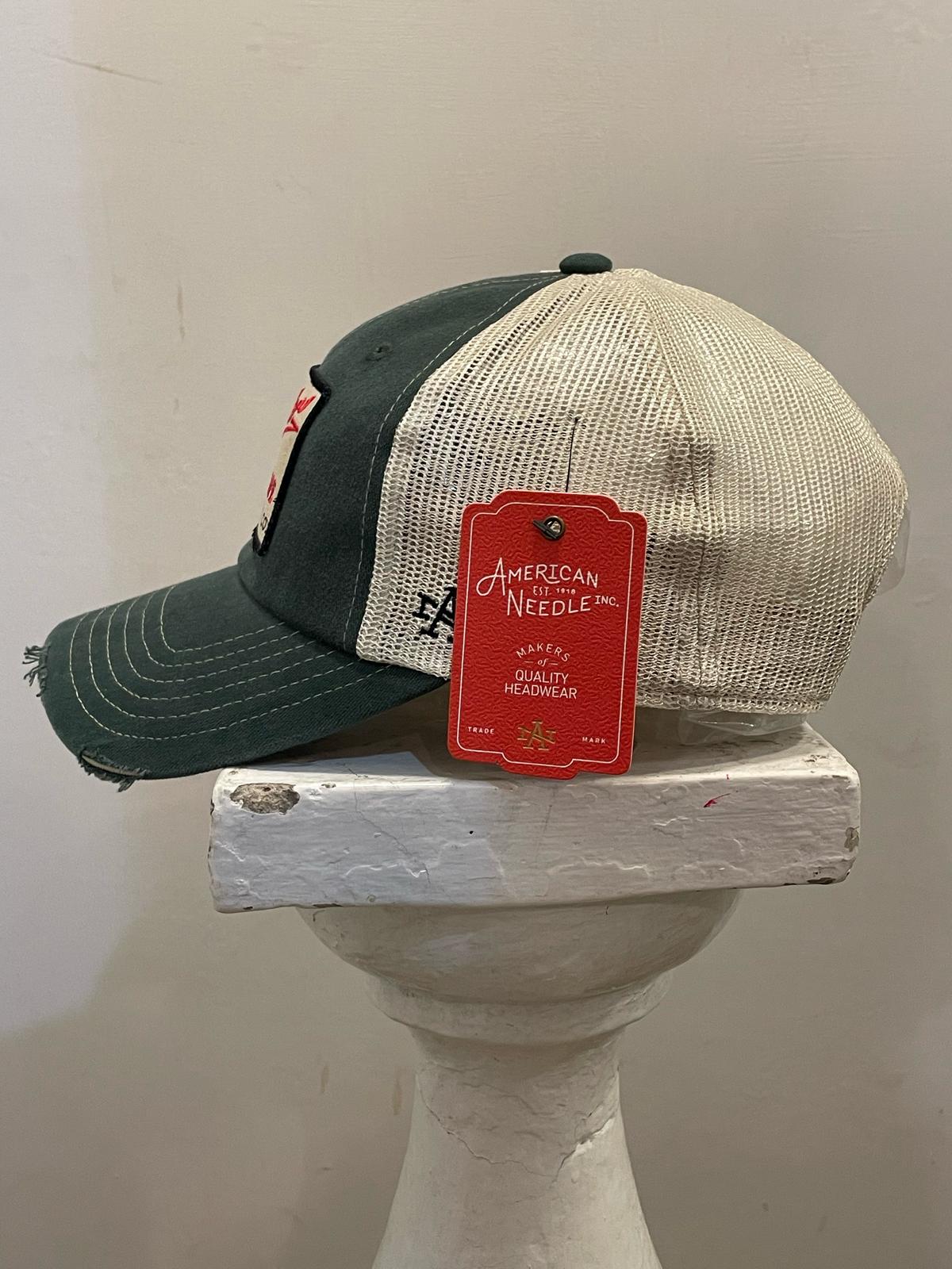 AMERICAN NEEDLE Miller High Life Orville Stone/Green Trucker