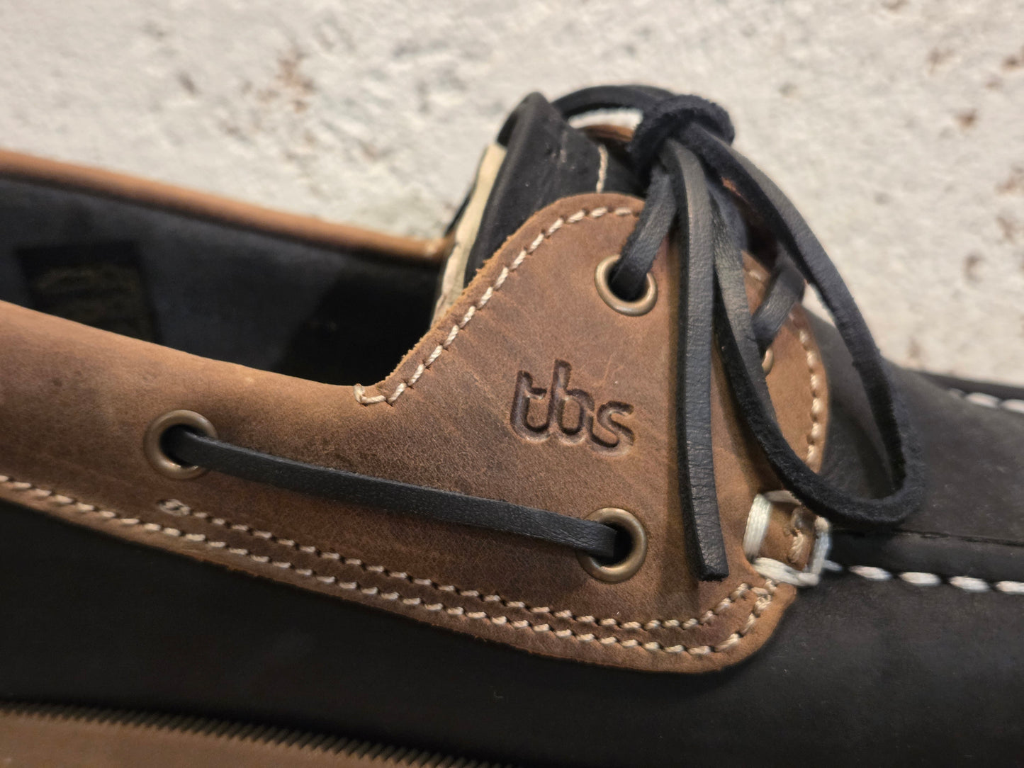 SCARPE TBS STRINGATE PHENIS E8C32 MARINE+TAN