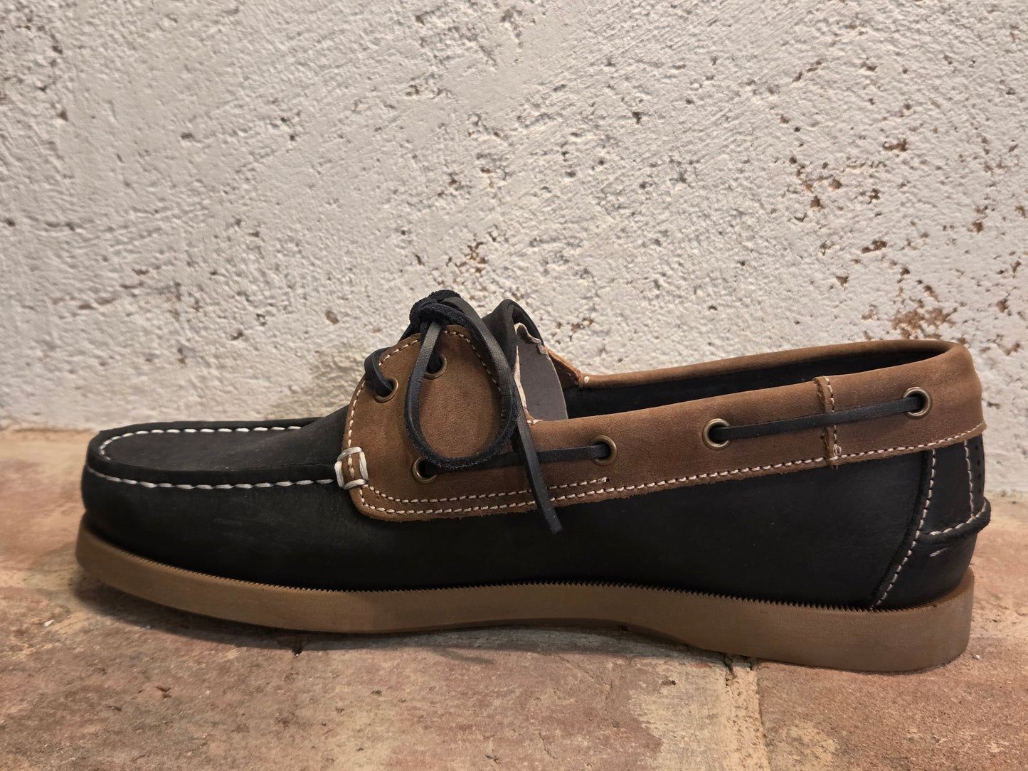 SCARPE TBS STRINGATE PHENIS E8C32 MARINE+TAN