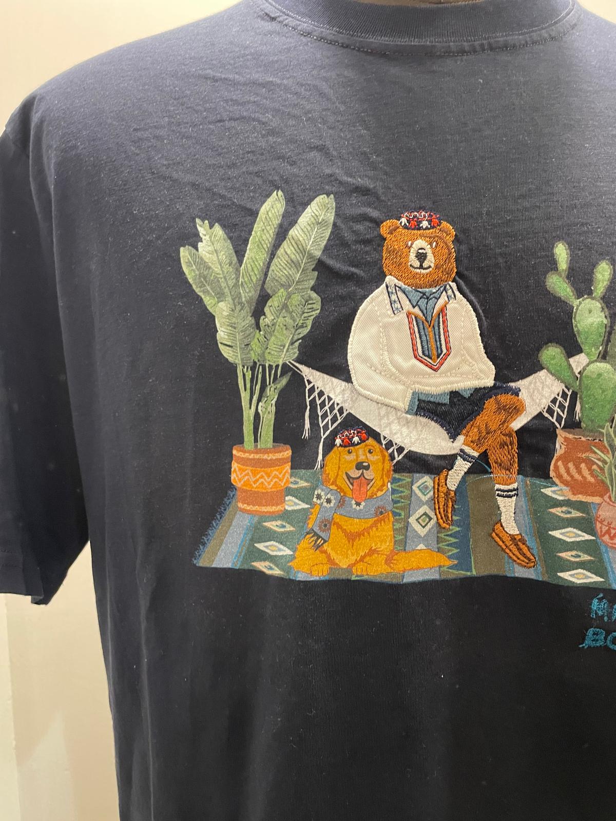 T SHIRT MR. BOX CACTUS COLOR BLU SS250002
