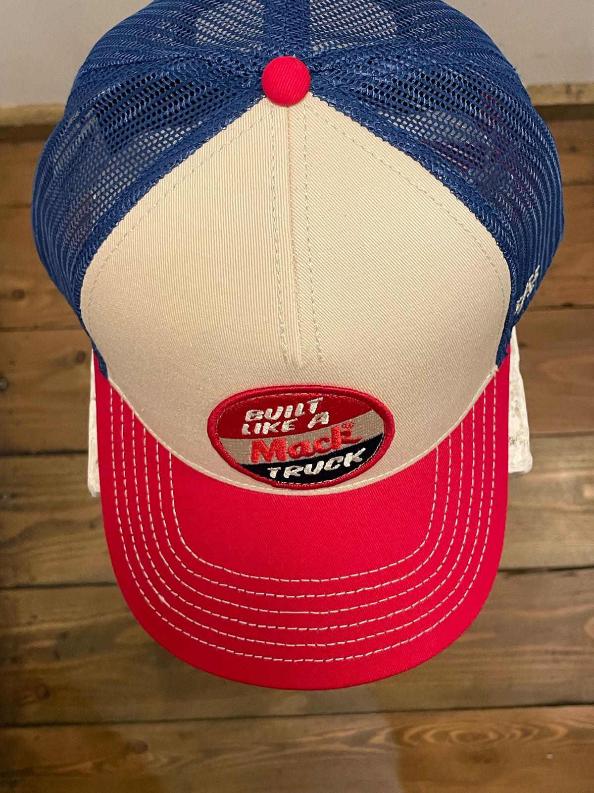 AMERICAN NEEDLE MACK TRUCK VALIN AN ROYAL/IVORY/RED TRUCKER