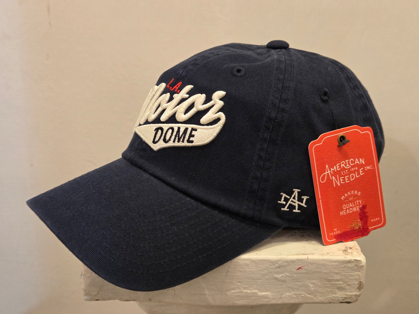 CAPPELLO AMERICAN NEEDLE LA MOTOR BELLPARK SIDE ADJ COLORE BLU
