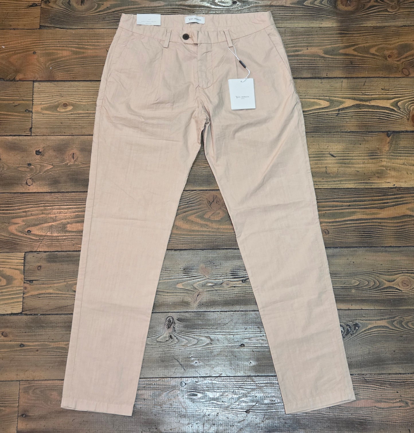 PANTALONE YAN SIMMON FRIEND TELA PARACADUTE 541F COLOR BISCOTTO
