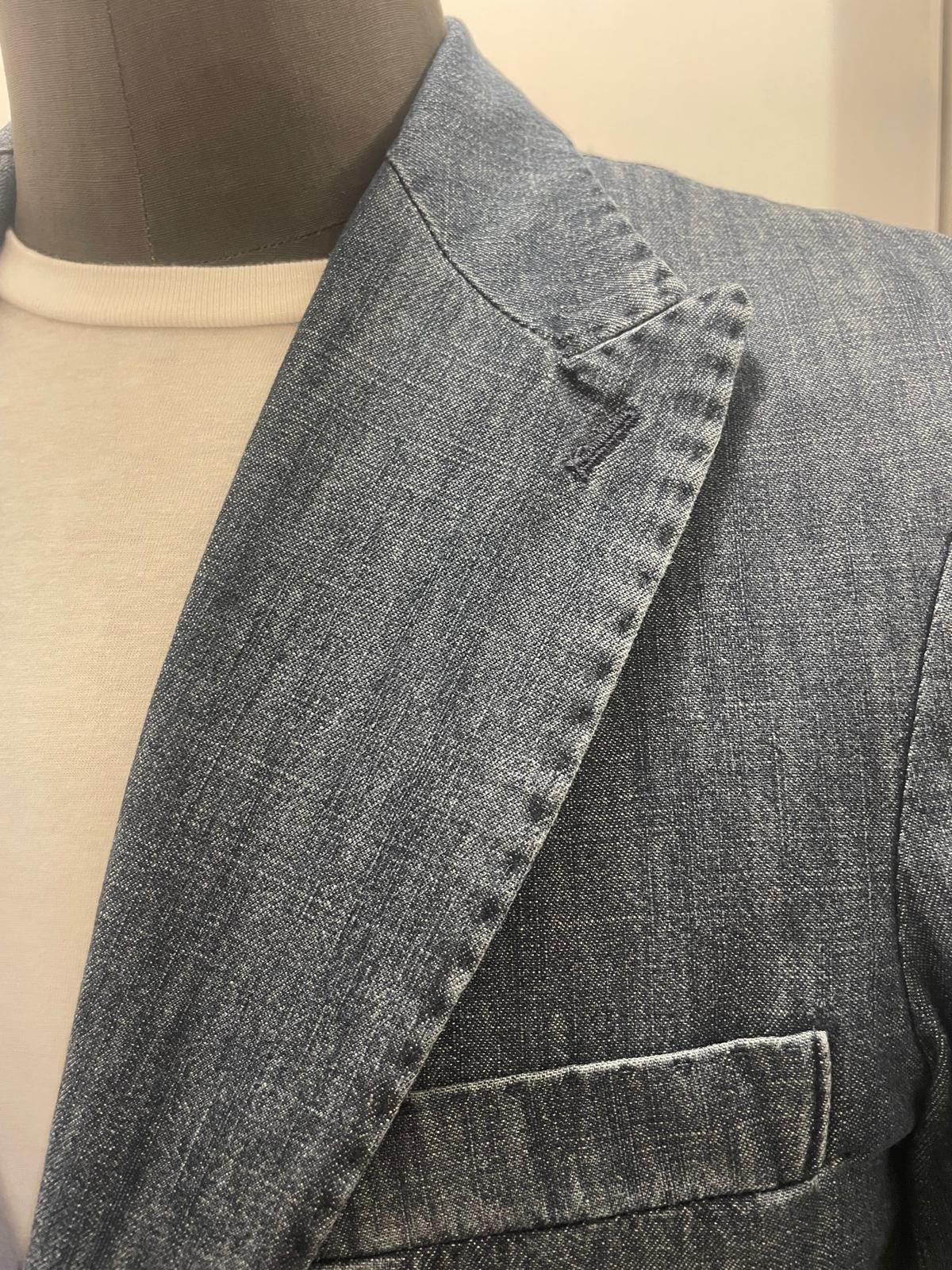 GIACCA AG TREND MONOPETTO COLOR DENIM GD10 P862