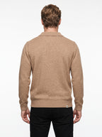ANERKJENDT AKPETER MERINO LS POLO COLOR ERMINE