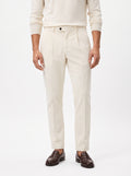 YAN SIMMON PANTALONI IN VELLUTO MODELLO WORLD T634W COLOR BIANCO FONDO 17CM