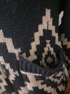 TOOCO MAGLIA CARDIGAN KELLY EVEREST NAVY