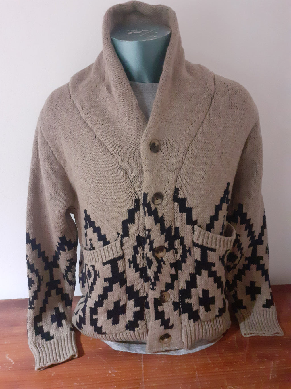 TOOCO MAGLIA CARDIGAN KELLY EVEREST BEIGE