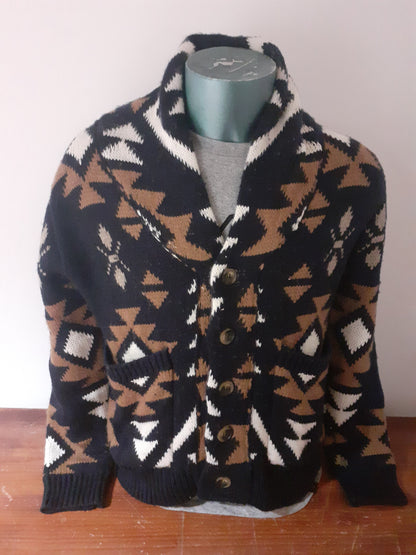 TOOCO MAGLIA CARDIGAN UXMAL NAVY