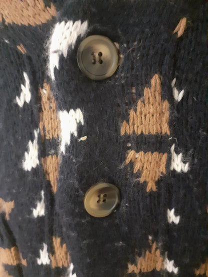 TOOCO MAGLIA CARDIGAN UXMAL NAVY