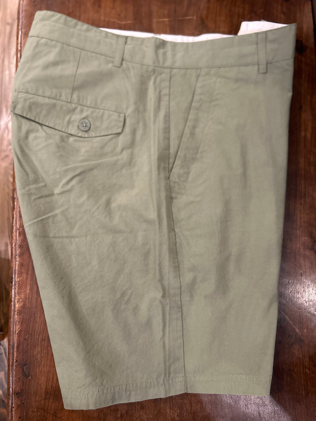 ANERKJENDT BERMUDA AKJAN COLORE VERDE MILITARE 100% COTONE VESTIBILITA’ COMODA
