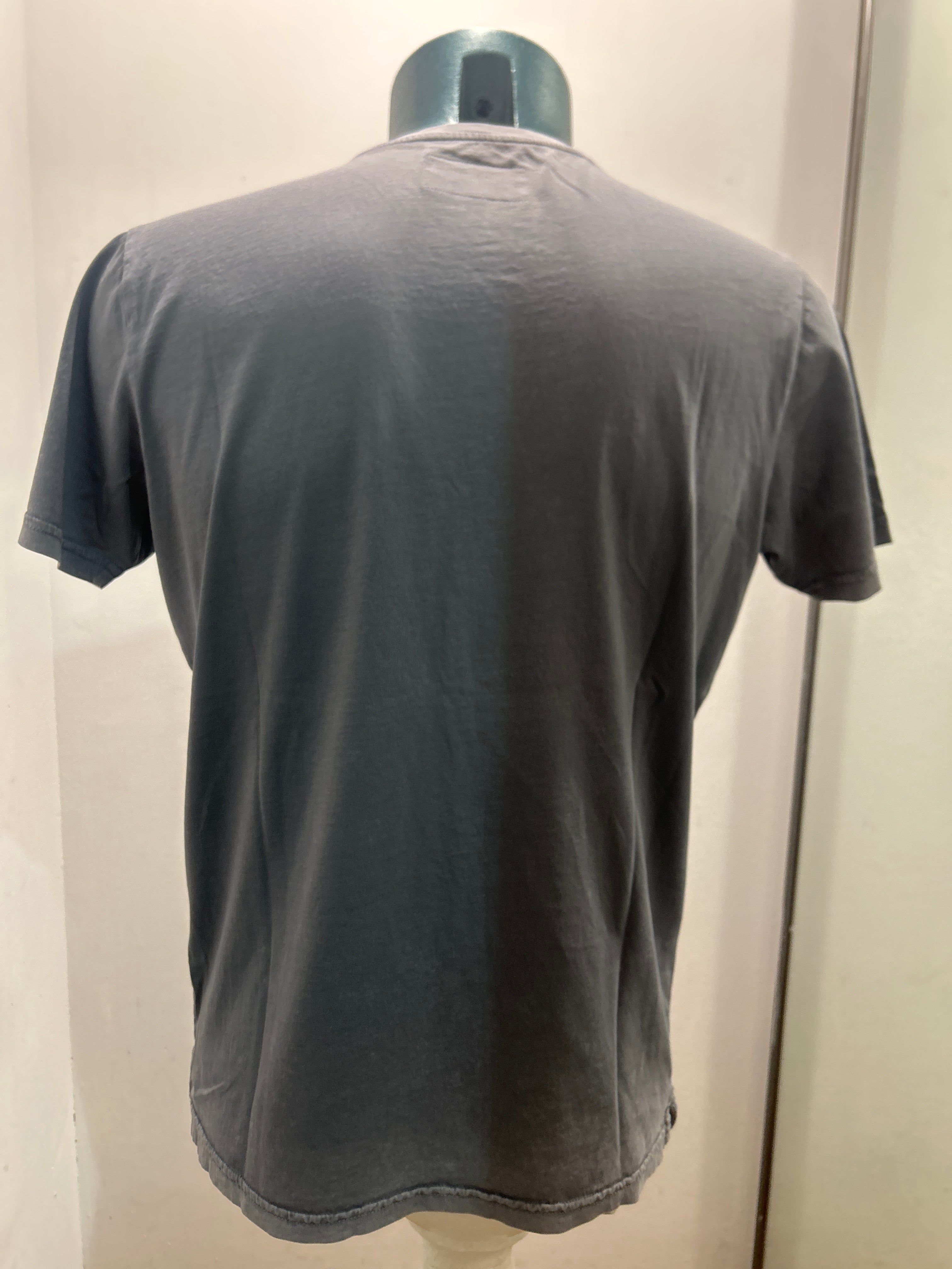 BOWERY NYC T-SHIRT COLORE SMOKE 100% COTONE ALGODON 100% MADE IN ITALY