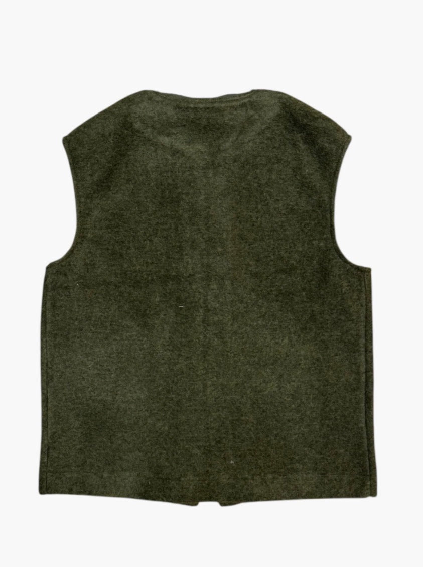 SEADOG SEADOG OLIVER VEST ZIP LANA COTTA COLORE NAVY MADE IN ITALY