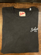 SCHOTT T-SHIRT VESTIBILITA’ REGOLARE 100% COTONE COLORE NERO