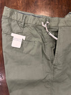 PERFECTION BERMUDA REGULAR FIT COLORE VERDE MILITARE 100% COTONE MADE IN ITALY
