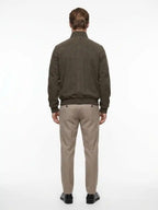 +MORE OLIVER GIACCA BOMBER TECNICA CON BOTTONI AUTOMATICI COLORE VERDE MILITARE