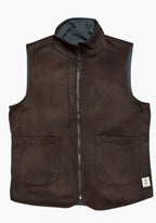 SEADOG JEFF VEST PANNO RING COLORE SMOKE/MORO REVERSIBILE
