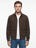 +MORE OLIVER GIACCA BOMBER TECNICA CON BOTTONI AUTOMATICI COLORE TESTA DI MORO