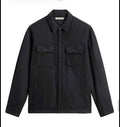 OVERSHIRT TOOCO BUFFALO JACKET PANNO COLOR NERO