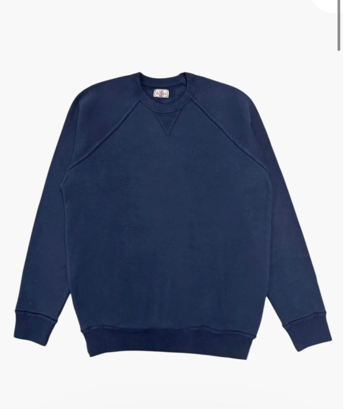 SEADOG FELPA KENDRICK GIROCOLLO MODELLO RAGLAN COLORE NAVY COTONE PESANTE