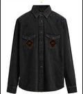 TOOCO TEXANA SHIRT APACHE BLACK WASHED