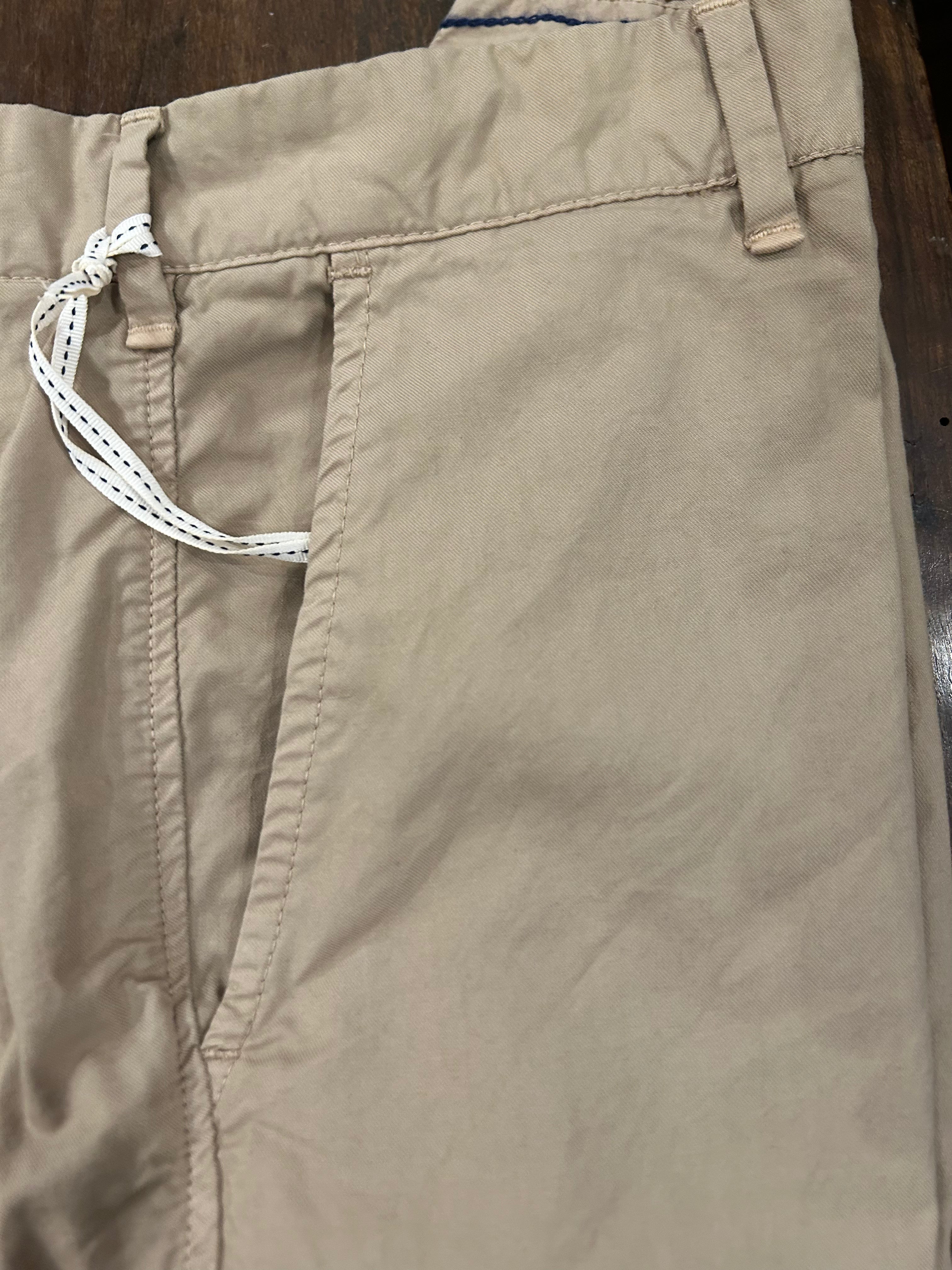 PERFECTION BERMUDA REGULAR FIT COLORE BEIGE 100% COTONE MADE IN ITALY