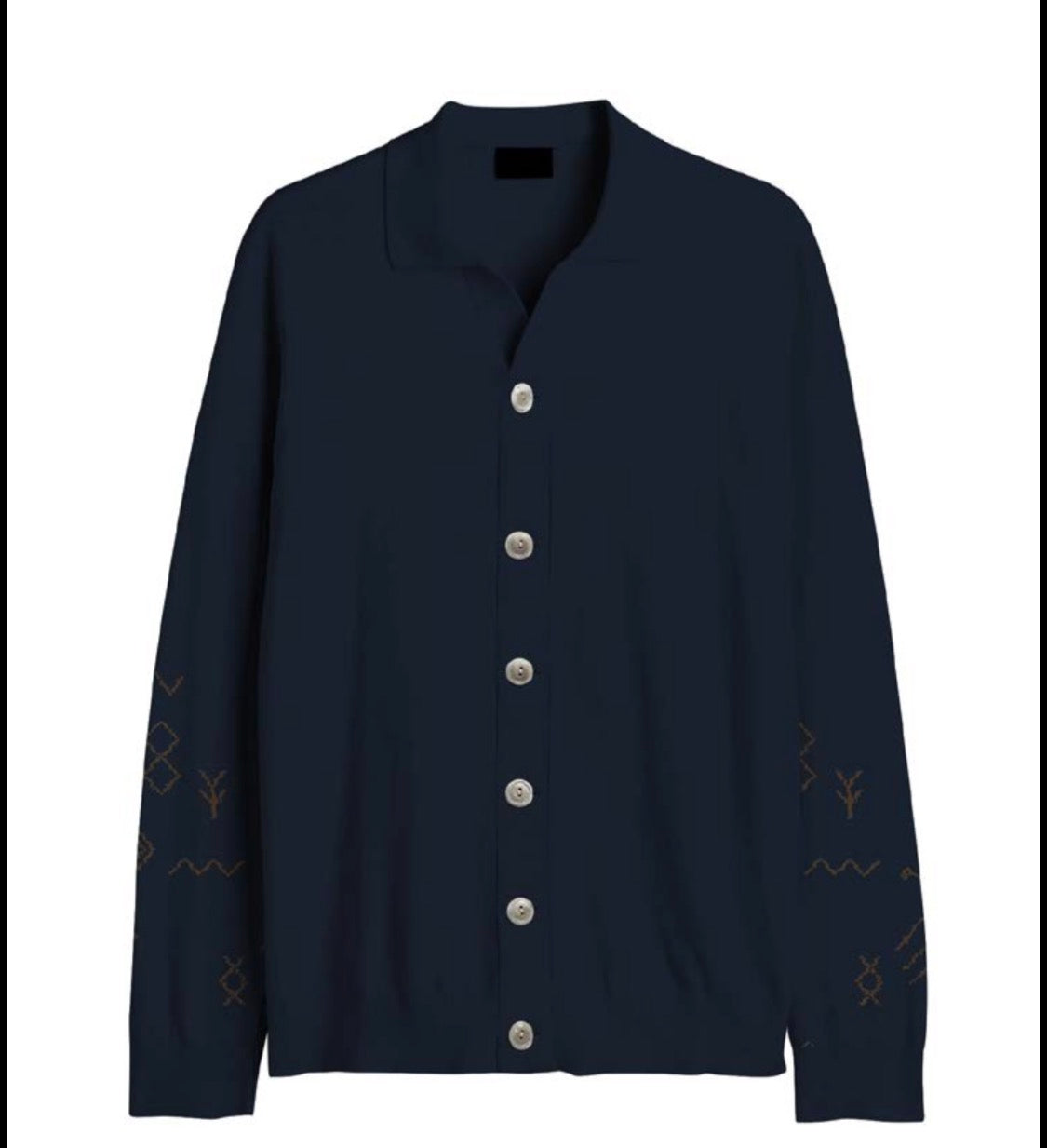 TOOCO MAGLIA POLO LIGHT KNIT COLOR BLU NAVY