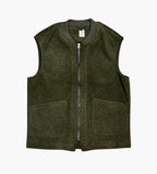 SEADOG SEADOG OLIVER VEST ZIP LANA COTTA COLORE NAVY MADE IN ITALY
