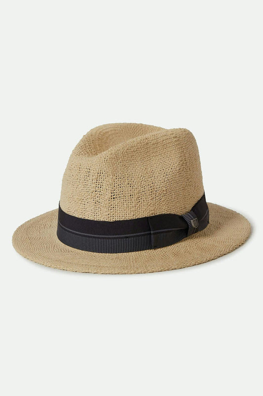 Brixton Roma Straw Fedora