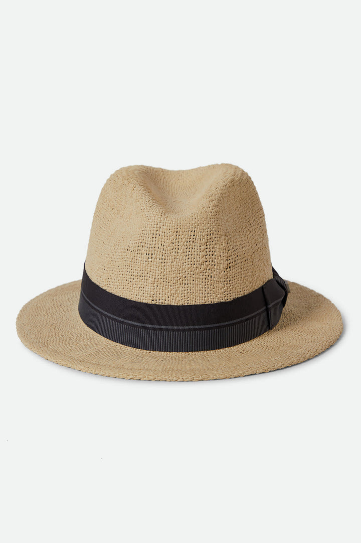 Brixton Roma Straw Fedora