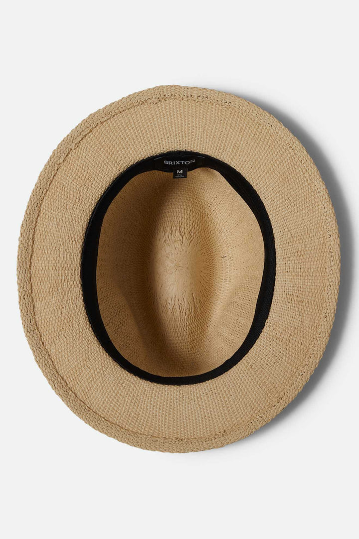 Brixton Roma Straw Fedora
