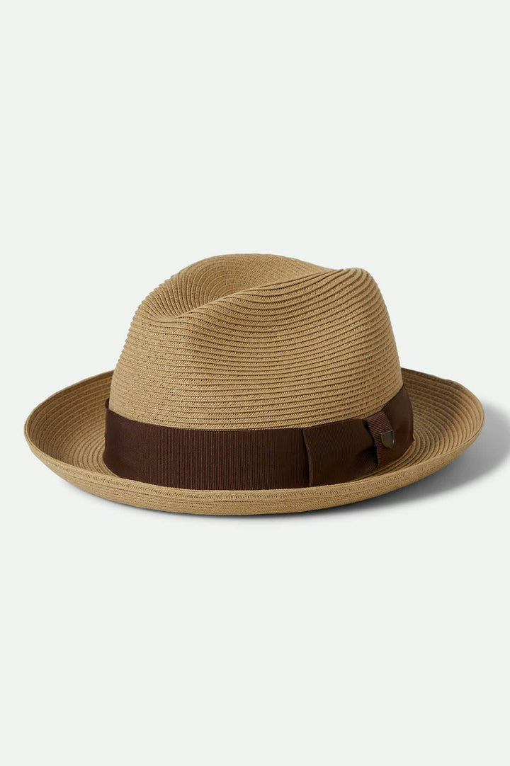 Brixton Roma Straw Fedora