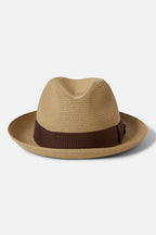 Brixton Roma Straw Fedora