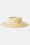 Brixton Joanna Straw Visor
