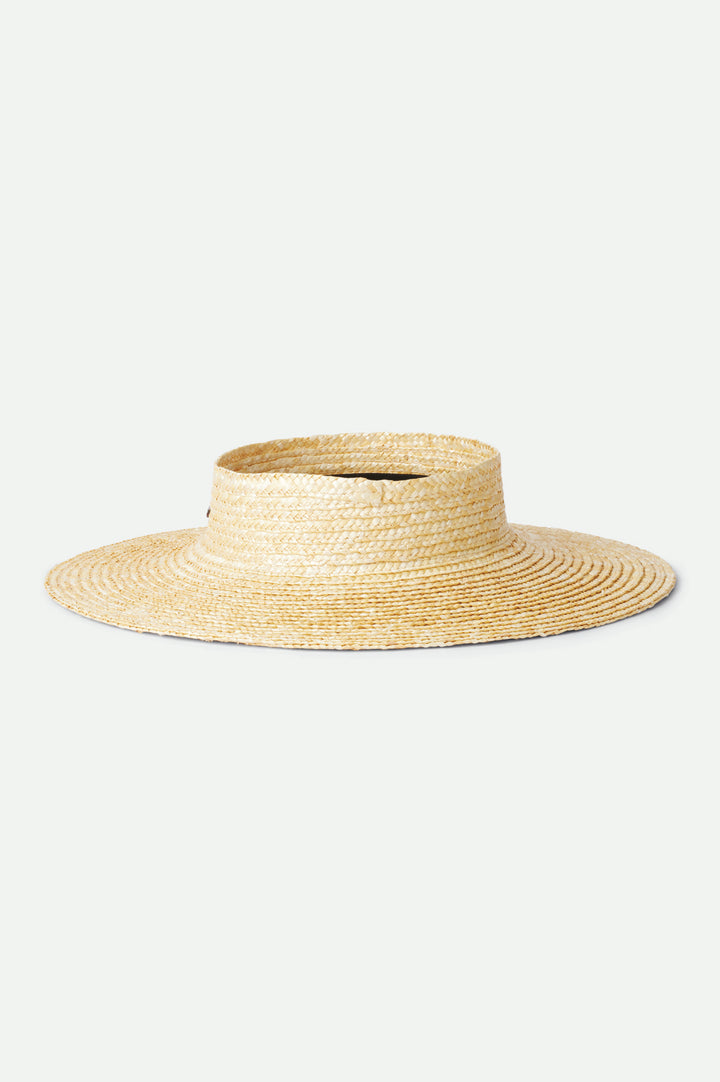 Brixton Joanna Straw Visor