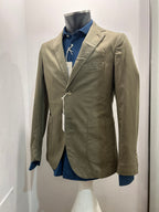 AG TREND GIACCA MONOPETTO VERDE COTONE E SPANDEX 100% MADE IN ITALY GD00 P891